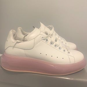 Alexander McQueen Platform Leather Sneakers
